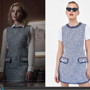 Zara tweed dress
